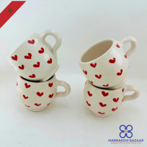 Handmade Moroccan Heart Mug