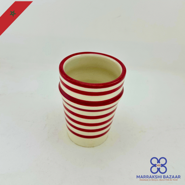 Striped Moroccan Cups Set - Image 2