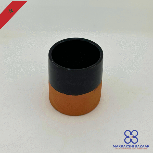 Two-Tone Moroccan Terracotta Cups - Image 6